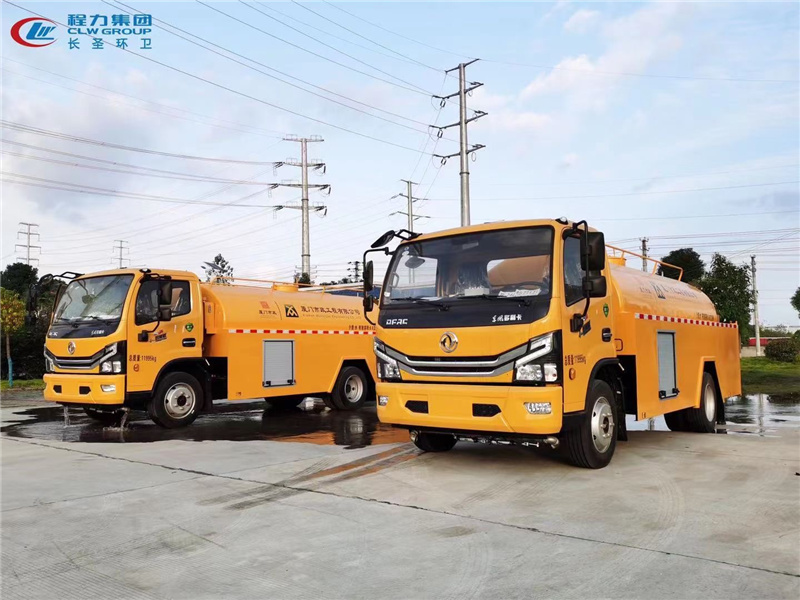 程力多利卡高壓清洗車為保障廈門環境衛生助力，使文明的城市更透亮