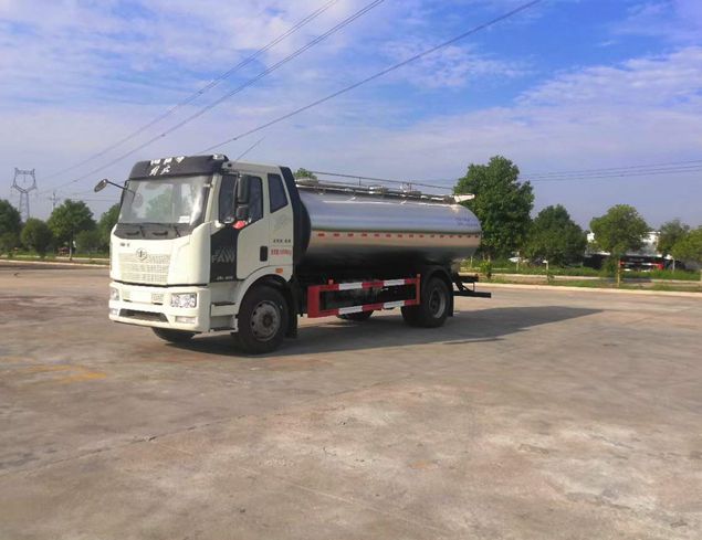 解放單橋16-18方鮮奶運輸車