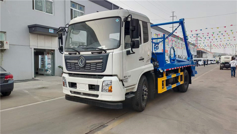 國(guó)六天錦擺臂垃圾車
