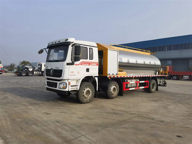 陜汽德龍16方瀝青灑布車